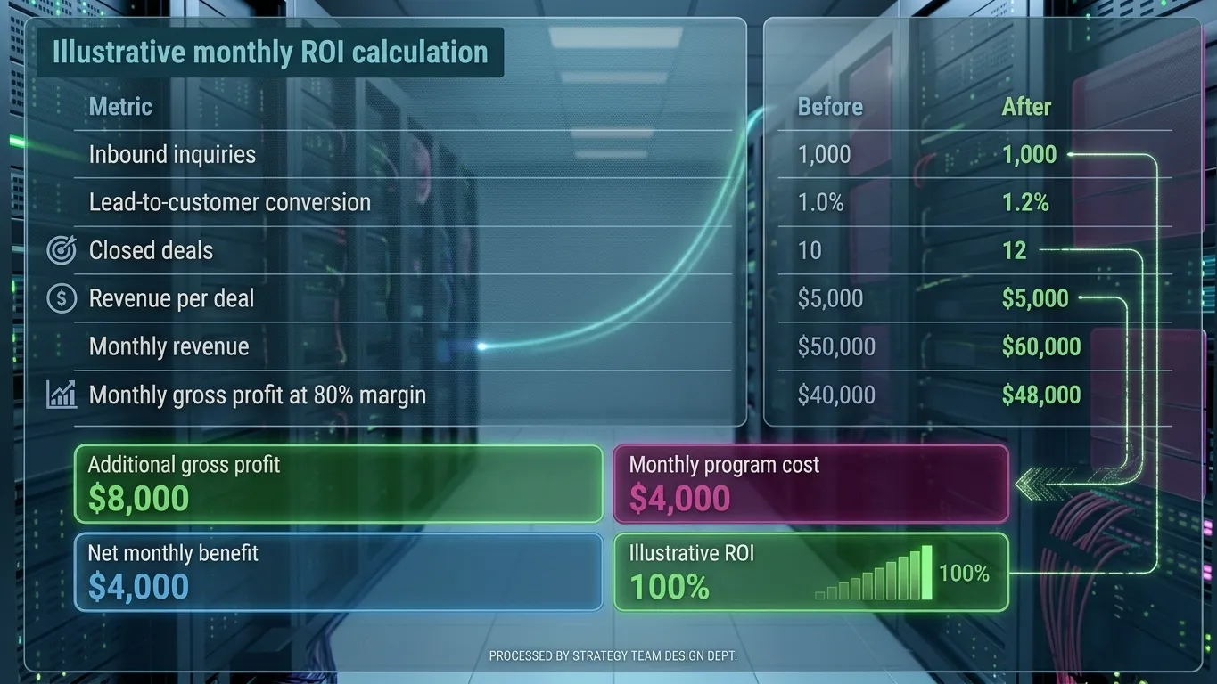 monthly roi calculation